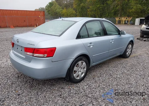 2008 Hyundai Sonata Gls z USA, uszkodzony, nr VIN 5NPET46C38H319283